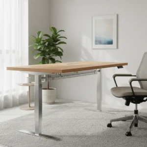 Effydesk Home standing desk review en ergonomische analyse van goedkope zit-sta bureaus